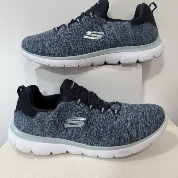 Skechers Summits Quick Getaway Navy/Blue/White Women's Size 11 - Picture 3 of 12